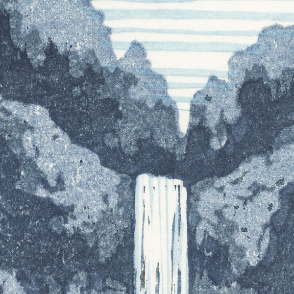 Waterfall, 2008 by Fumio Fujita (born 1933)