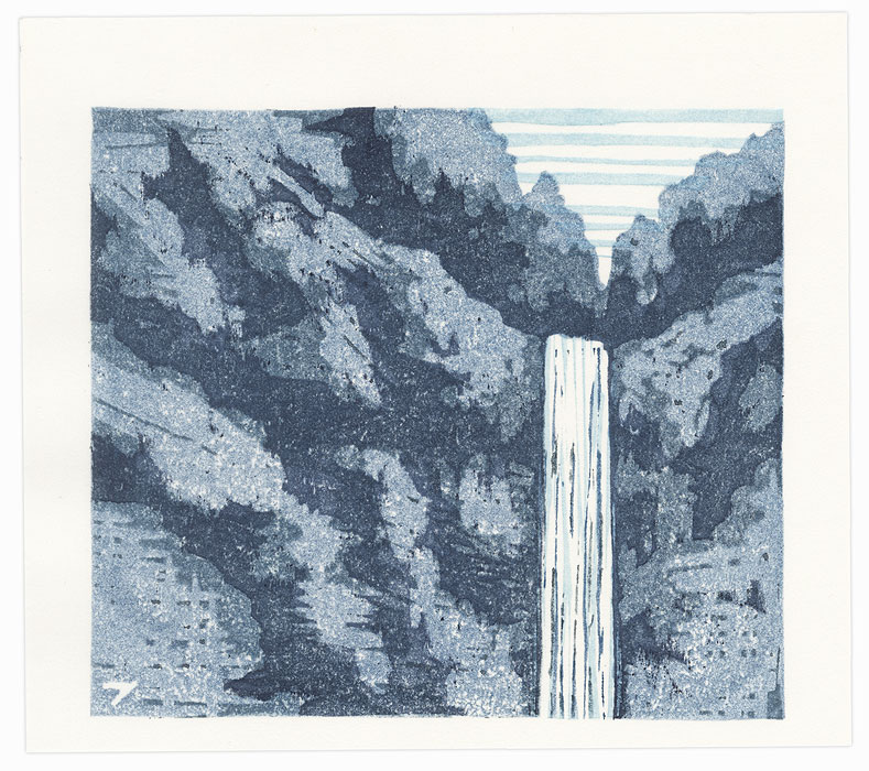 Waterfall, 2008 by Fumio Fujita (born 1933)