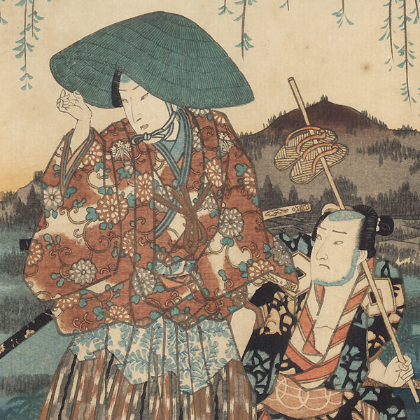Tokonatsu, Chapter 26 by Toyokuni III/Kunisada (1786 - 1864)
