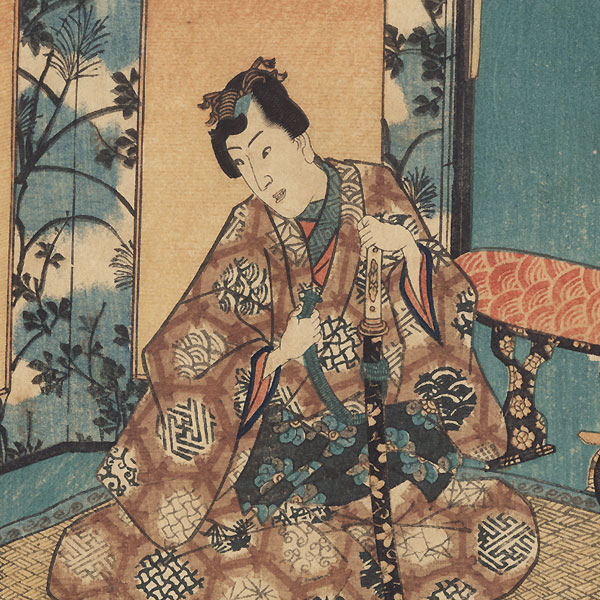 Maki-bashira, Chapter 31 by Toyokuni III/Kunisada (1786 - 1864)
