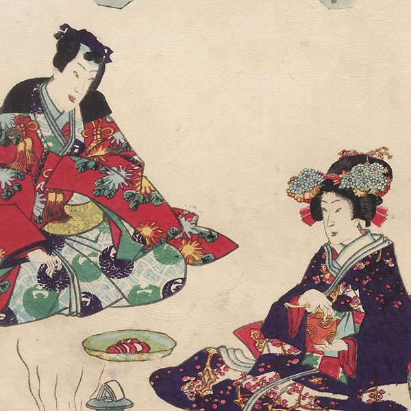 Azumaya, Chapter 50 by Kunisada II (1823 - 1880)