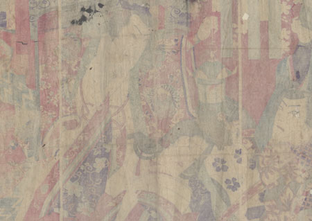 Scene from Shinrei Sugawara Jikki, 1883 by Chikanobu (1838 - 1912)
