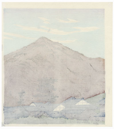 November: Mt. Hiei by Tokuriki (1902 - 1999)