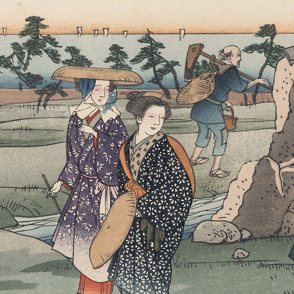Oiso by Fujikawa Tamenobu (Meiji era)