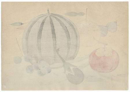 Fruit, circa 1925 - 1935 by Endo Kyozo (1897 - 1970)
