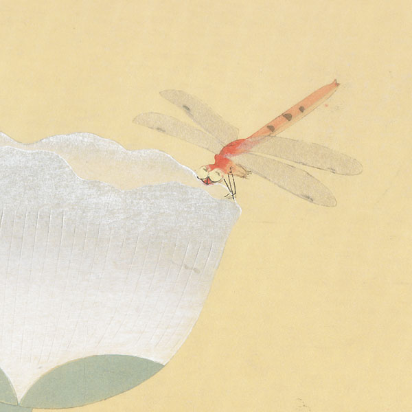 Poppies and Dragonfly, circa 1925 - 1935 by Endo Kyozo (1897 - 1970)