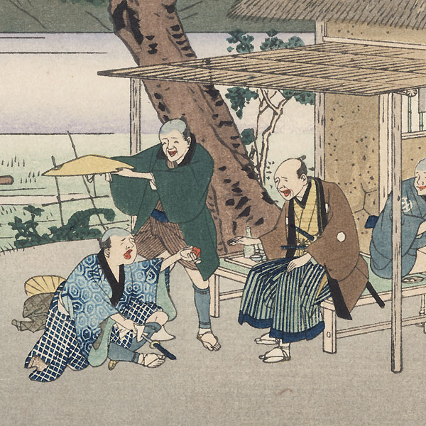 Numazu by Fujikawa Tamenobu (Meiji era)