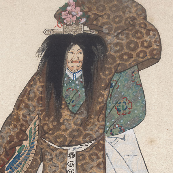 Yoro (Nurturing the Aged) by Tsukioka Kogyo (1869 - 1927)