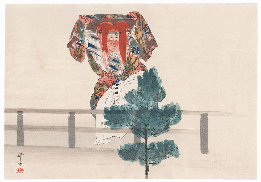 Mochizuki by Tsukioka Kogyo (1869 - 1927)