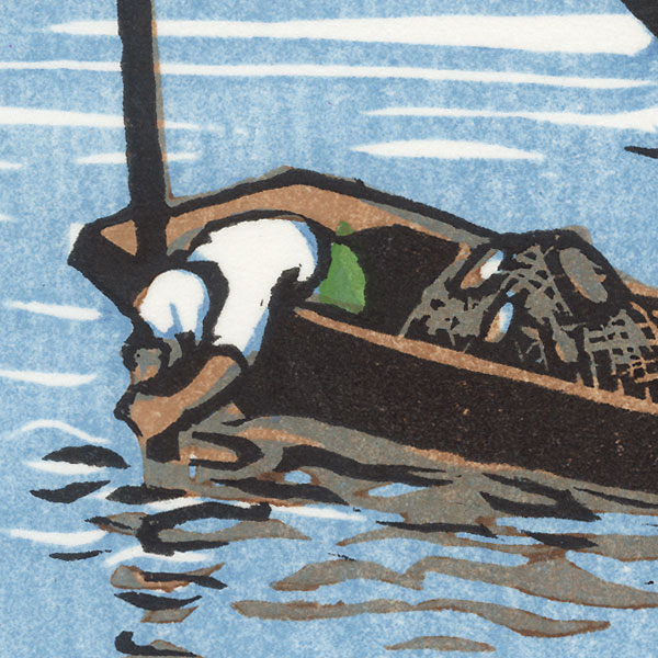 Riverboat, 2012 by Masaya Watabe (born 1931)