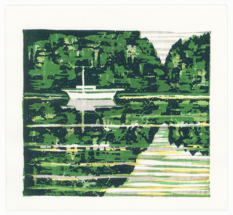 White Boat on the Cape, 2012 by Fumio Fujita (born 1933)