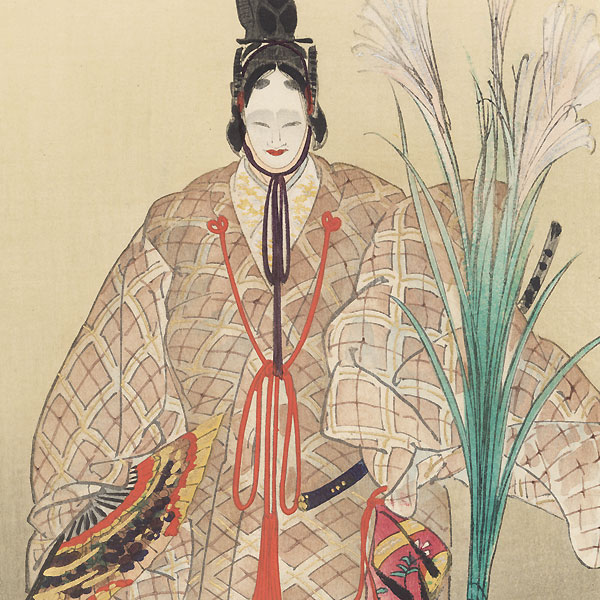 Izutsu by Tsukioka Kogyo (1869 - 1927)