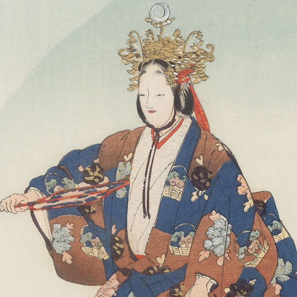 Ikkaku Sennin by Tsukioka Kogyo (1869 - 1927)