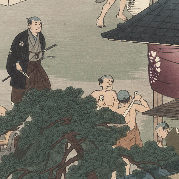 Kanbara by Fujikawa Tamenobu (Meiji era)