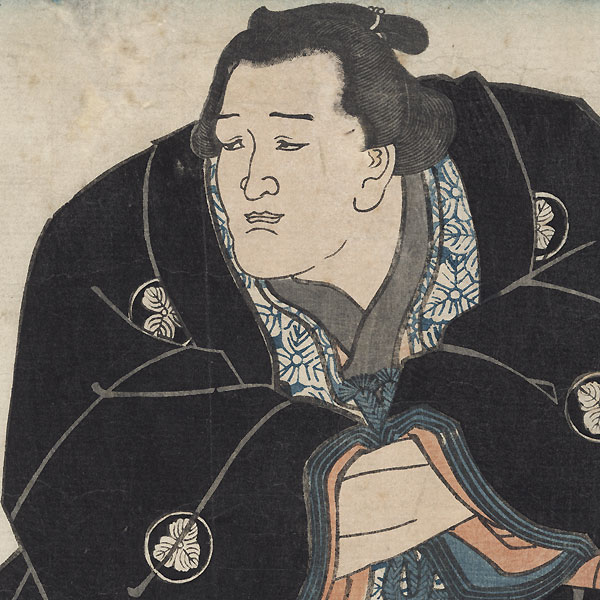 Sakaigawa Namiemon. 1854 by Kunisada II (1823 - 1880)