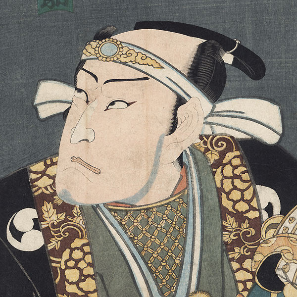 Ichikawa Kodanji IV as Oboshi Yuranosuke, 1859 by Toyokuni III/Kunisada (1786 - 1864)