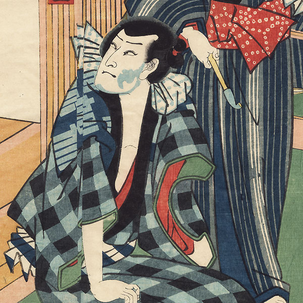 Scene from Kirare Otomi, 1864 by Yoshiiku (1833 - 1904)