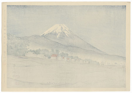 Fuji Seen from Senbon-Matsubara by Tokuriki (1902 - 1999)