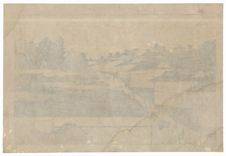 View of Kasumigaseki, circa 1840 - 1842 by Hiroshige (1797 - 1858)