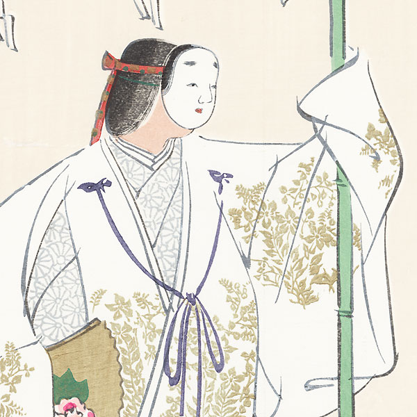Noh Actor by Kamisaka Sekka (1866 - 1942) 