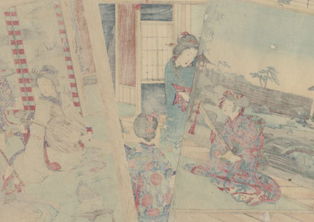 Women's Concert, 1889 by Nobukazu (1874 - 1944)