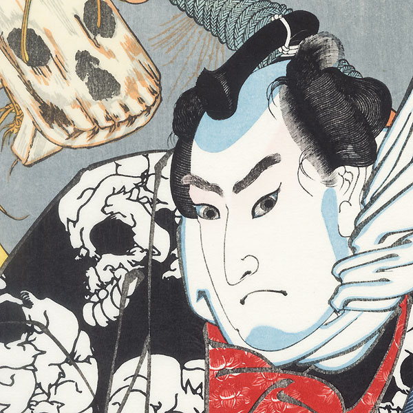 Nozarashi Gosuke by Kuniyoshi (1797 - 1861)