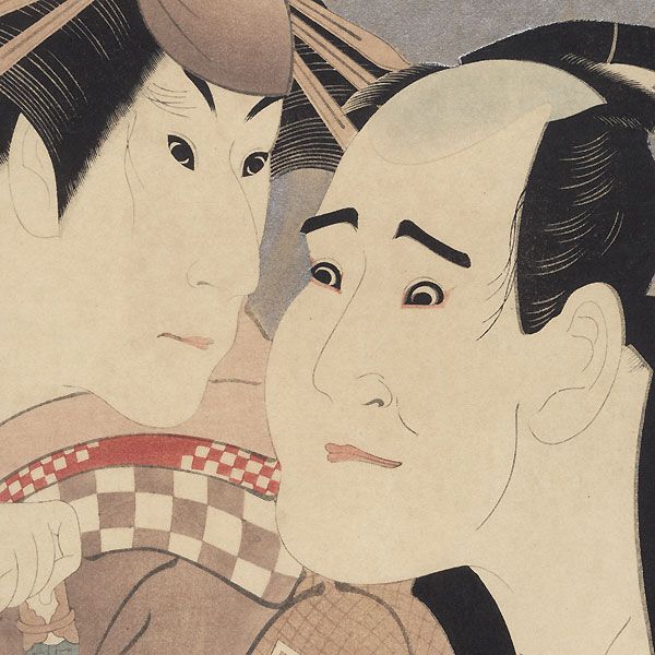 Sanokawa Ichimatsu III and Ichikawa Tomiemon by Sharaku (active 1794 - 1795)