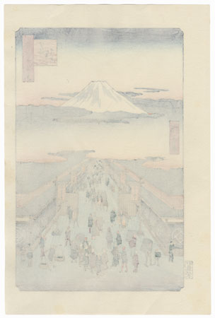 Suruga-cho by Hiroshige (1797 - 1858)