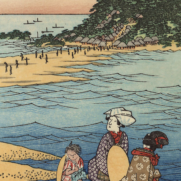 Sagami Province, Enoshima by Hiroshige (1797 - 1858)